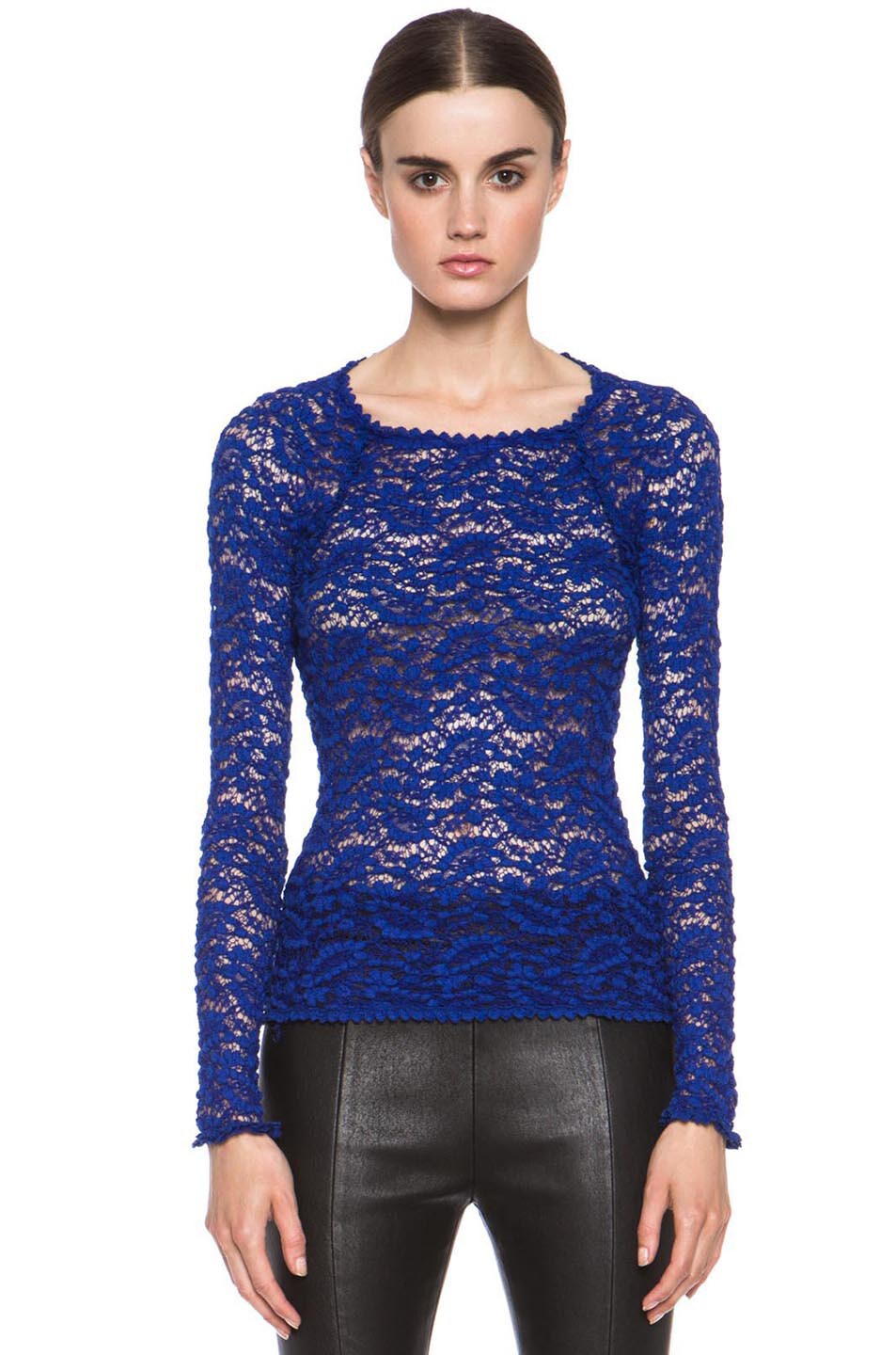 Image 1 of Isabel Marant Etoile York Knit Top in Blue