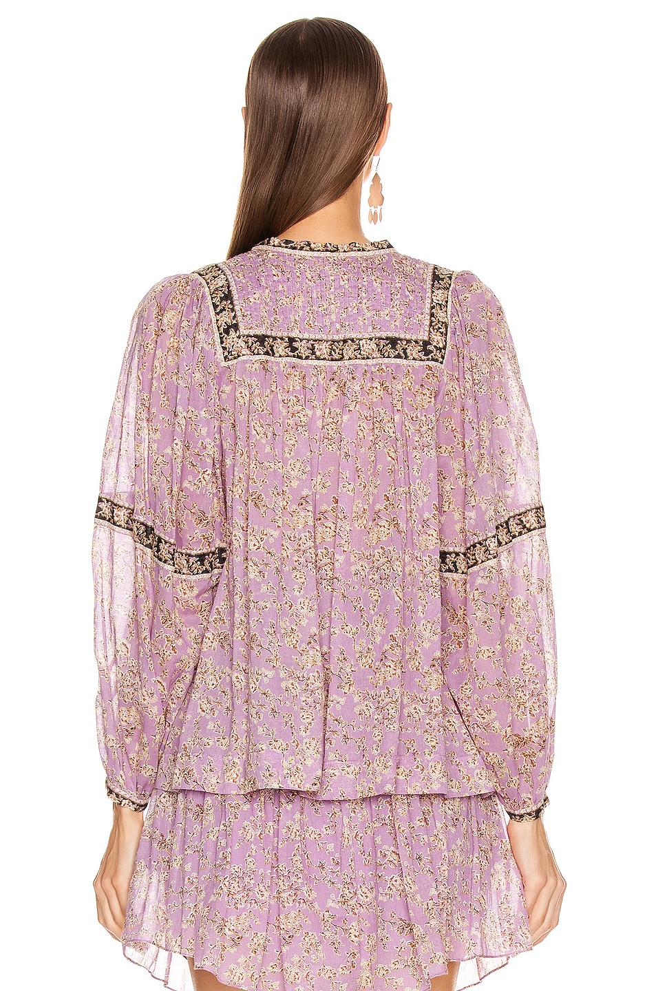 isabel marant etoile violette blouse