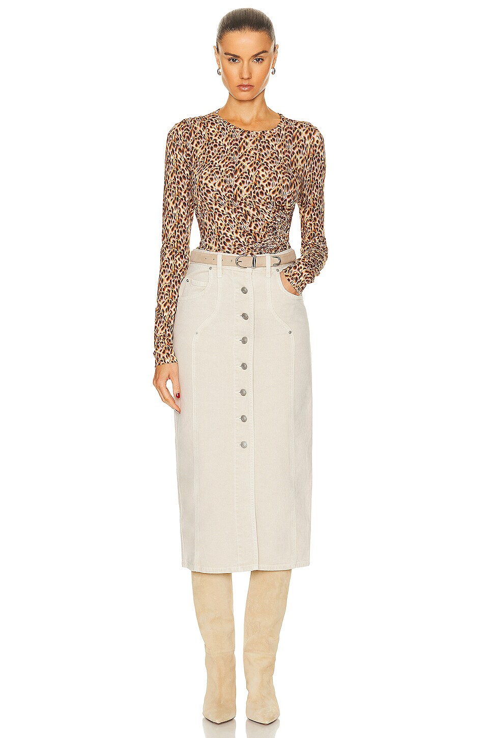 Isabel Marant Étoile Women's Jersey Loriby Grey