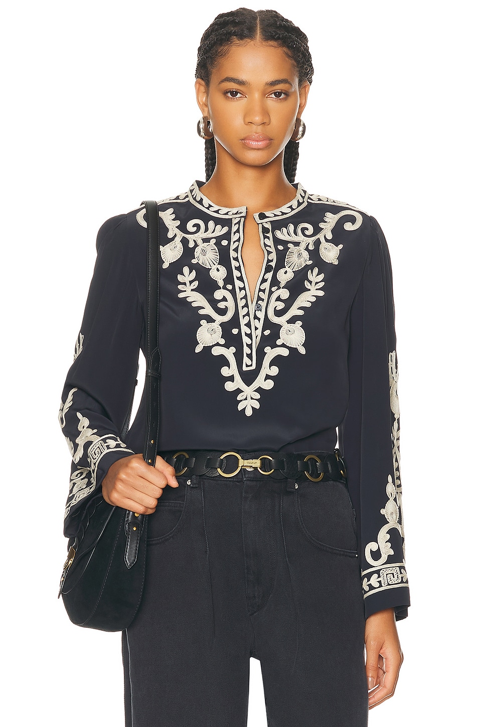 Falonne Top in Black