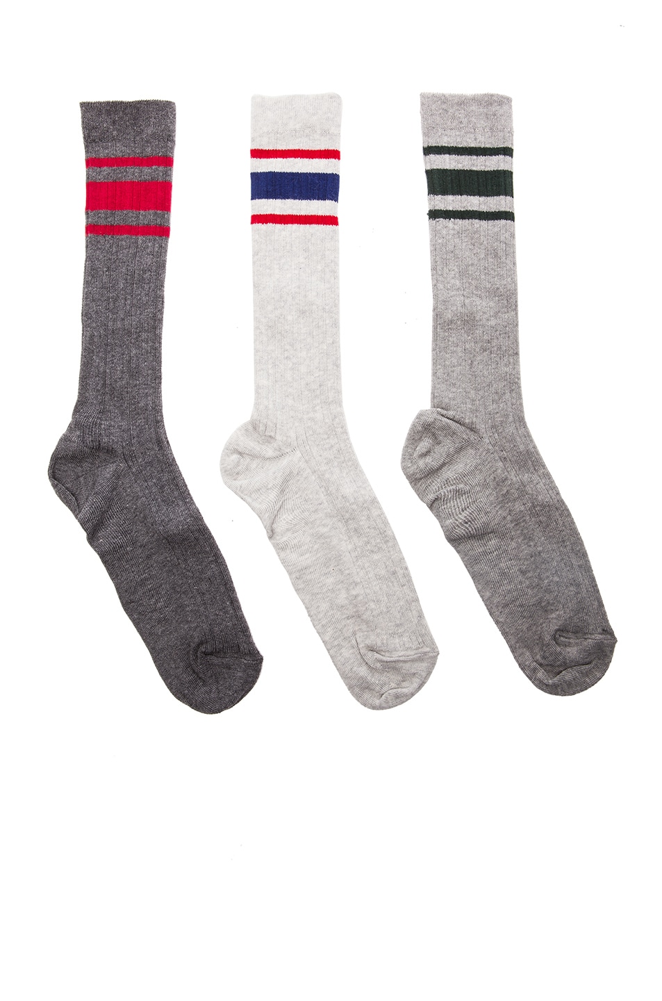 Image 1 of Isabel Marant Etoile Beyond Sports Socks Set of 3 in Grey