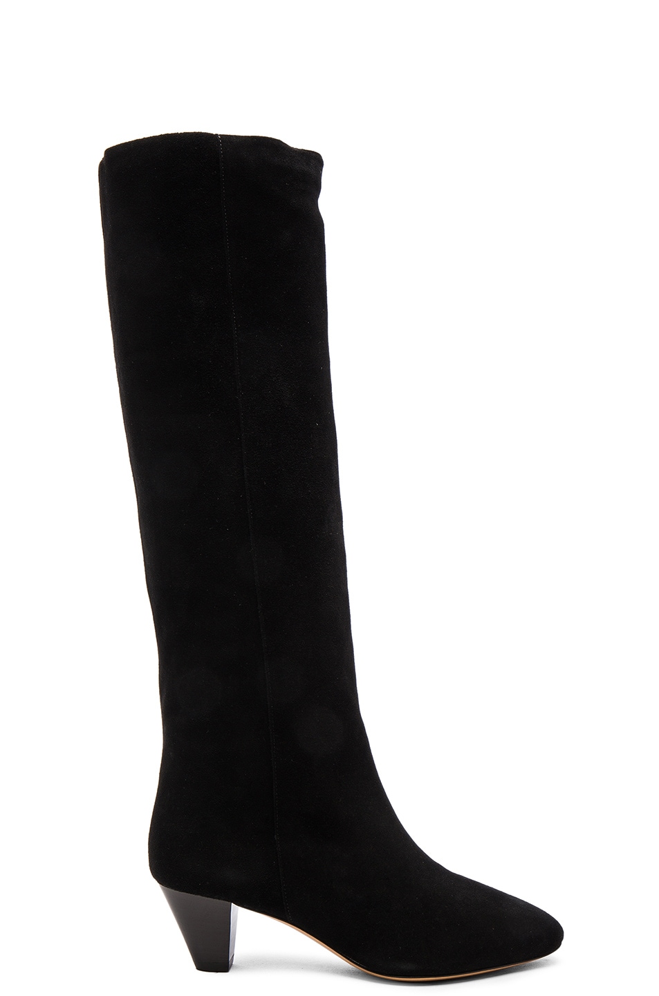 Image 1 of Isabel Marant Etoile Robby New Velvet Boots in Black