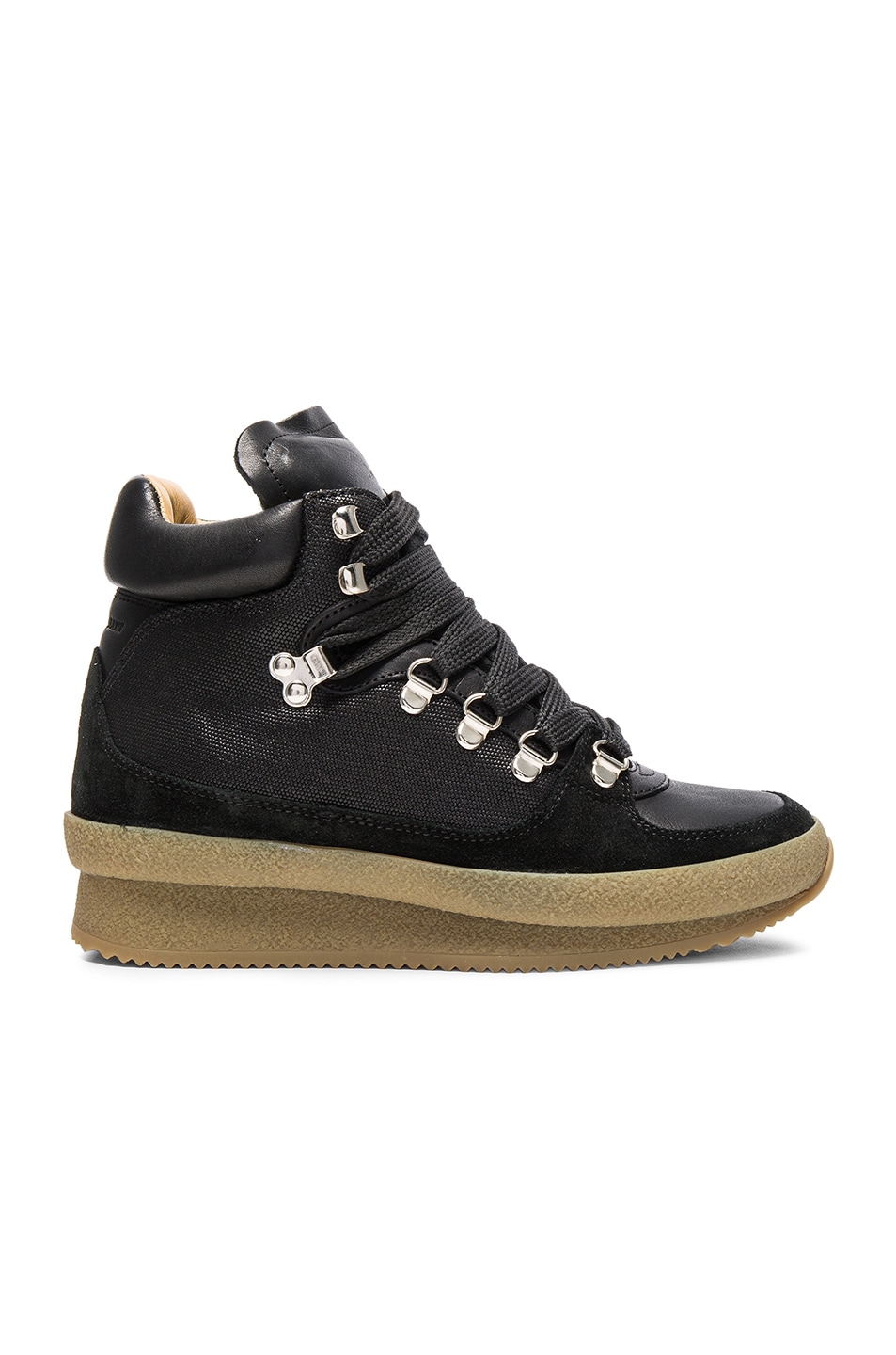 Image 1 of Isabel Marant Etoile Brent Hiking Boots in Black