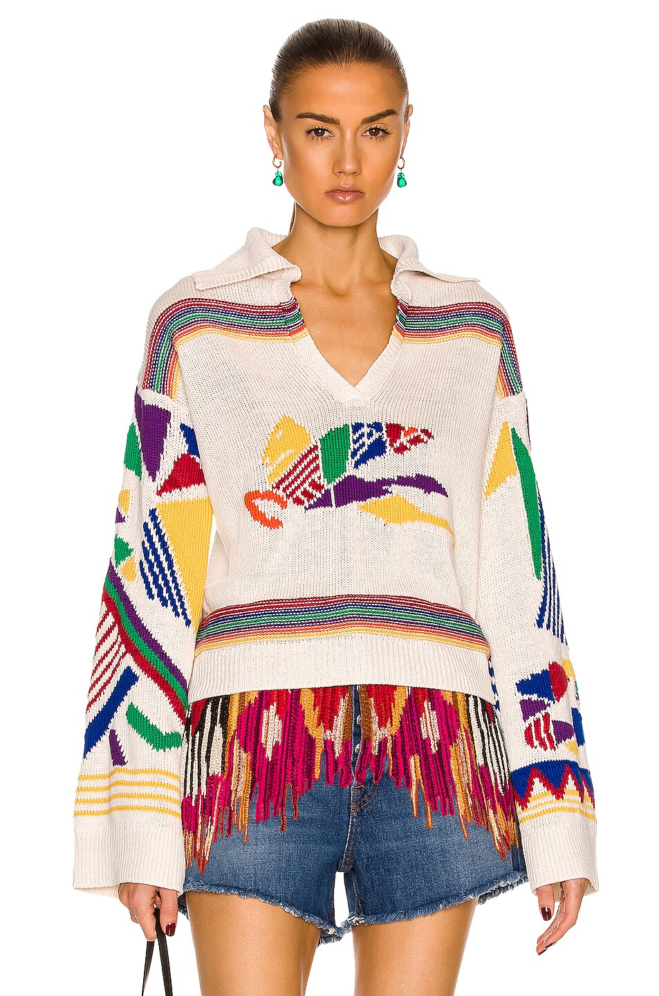 Image 1 of Etro Earth Sweater in Bianco