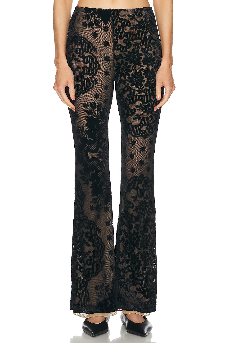 Image 1 of Etro Flare Pant in Black