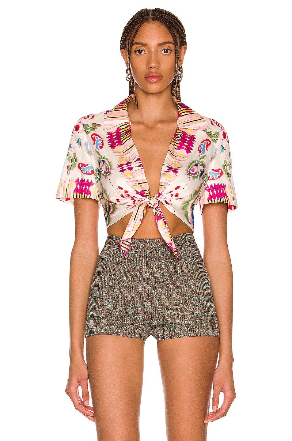 Image 1 of Etro May Sea Shirt in Bianco