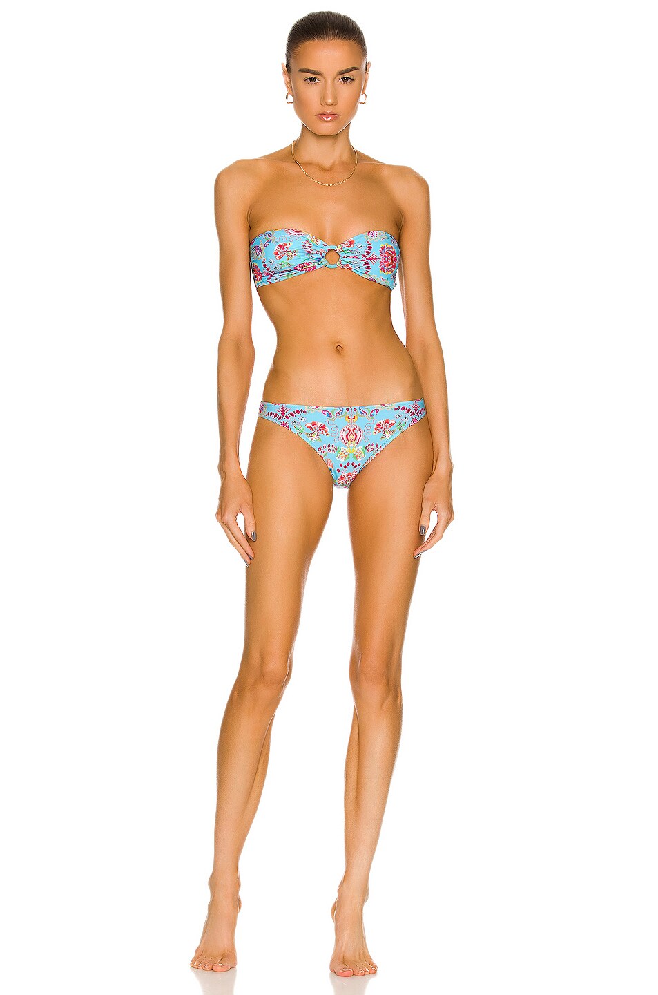 Image 1 of Etro Sea Sand Bikini Set in Azzurro