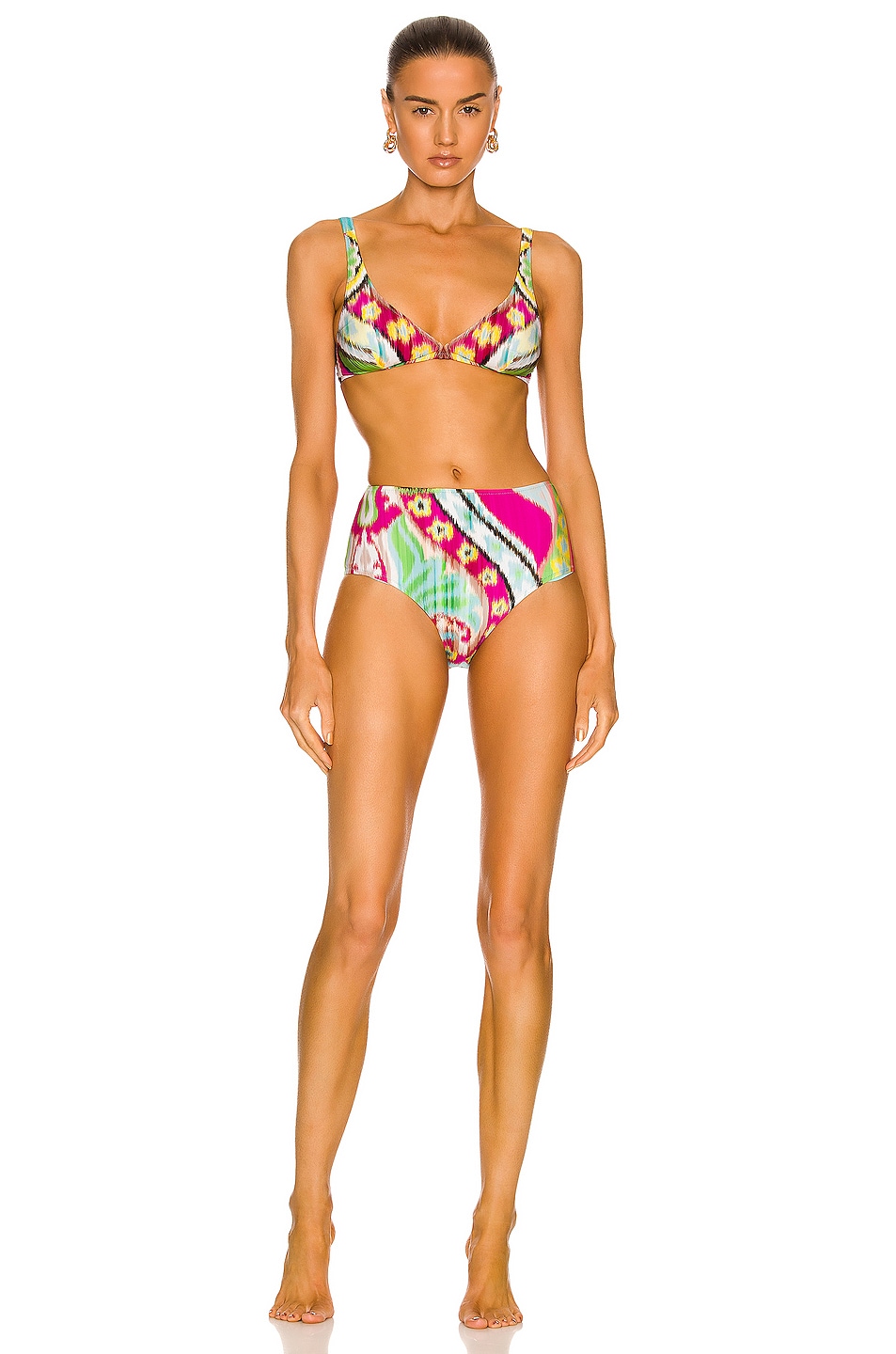 Image 1 of Etro Sea Burning Bikini Set in Viola
