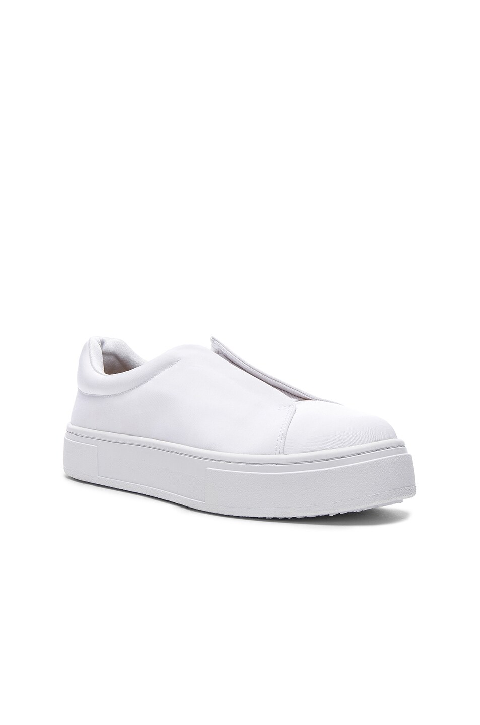 Image 1 of Eytys Grosgrain Doja Sneakers in White