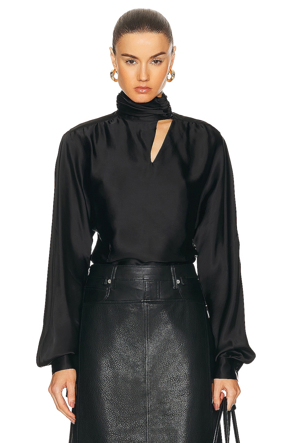Image 1 of EZR Blouse in Black