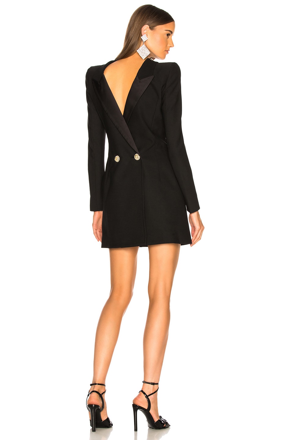 Image 1 of Faith Connexion Tailored Dress in Black