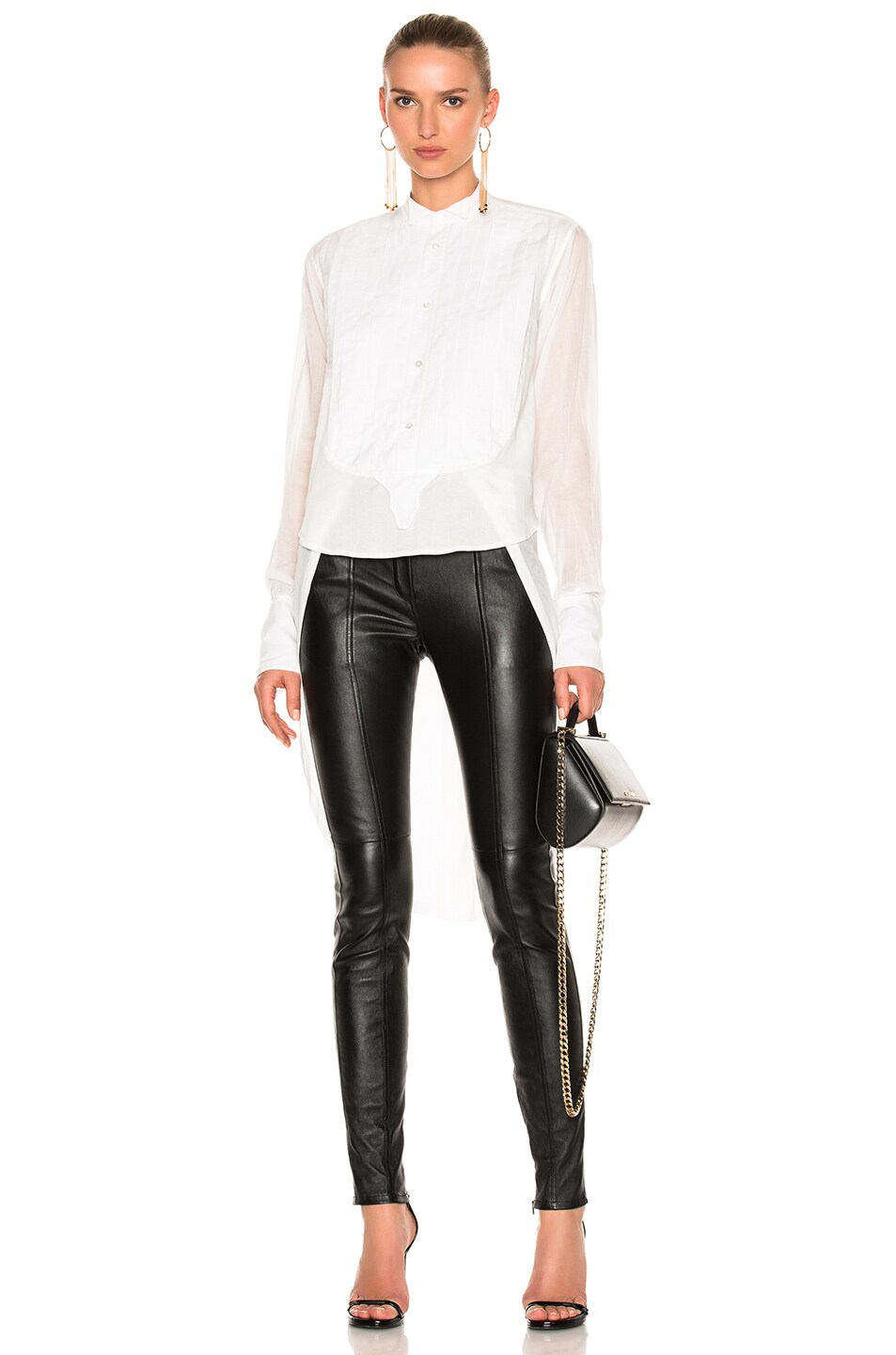 Image 1 of Faith Connexion Tailcoat Top in White