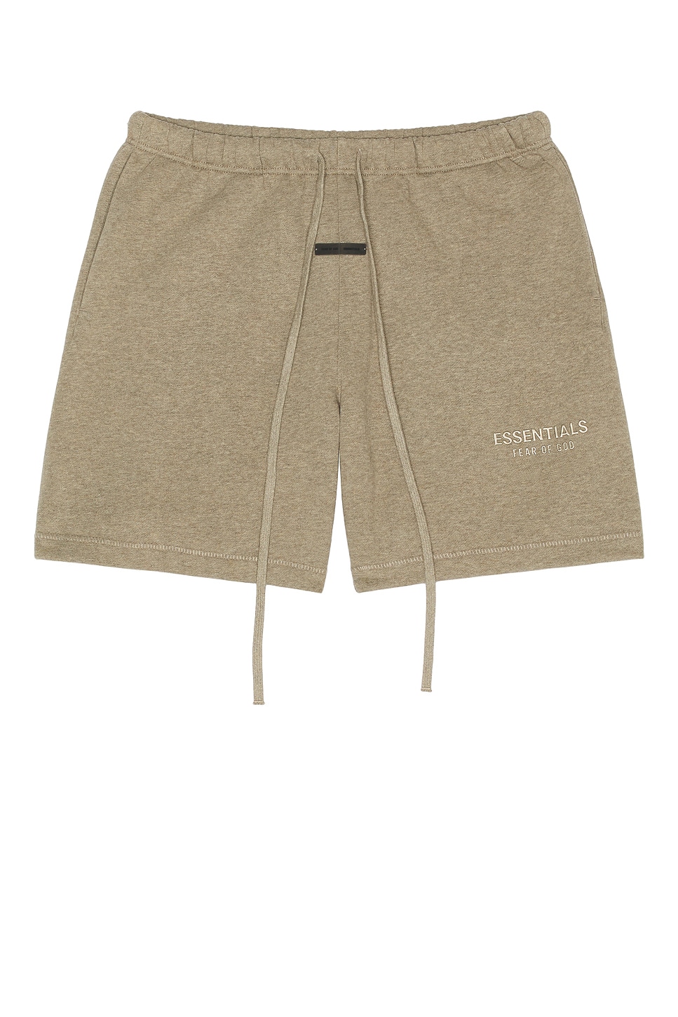 Image 1 of Fear of God ESSENTIALS Soccer Fleece Shorts in Homestead