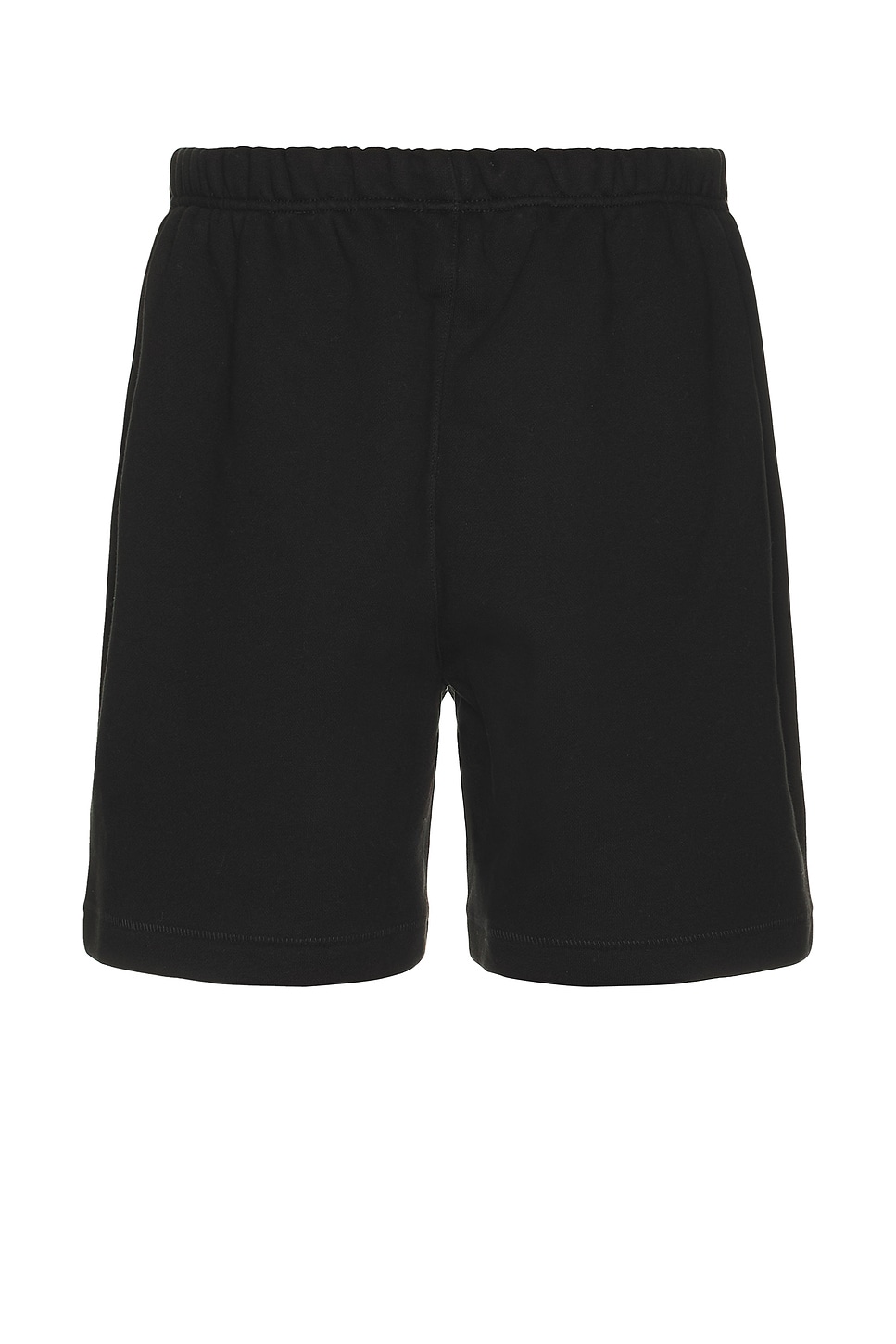 Shop Essentials Fleece Soccer Short In Black