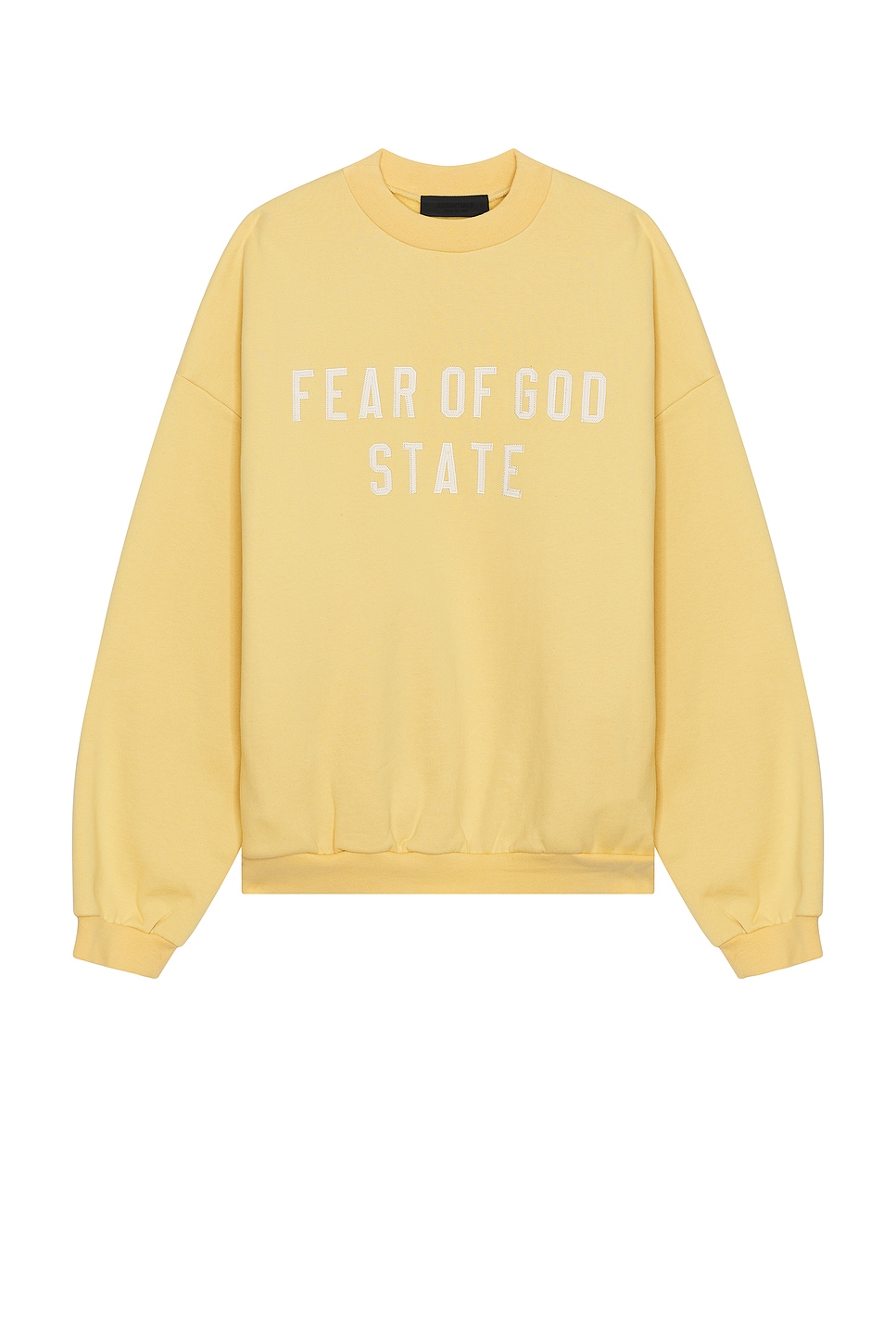 Image 1 of Fear of God ESSENTIALS Heavy Fleece Crewneck in Amber