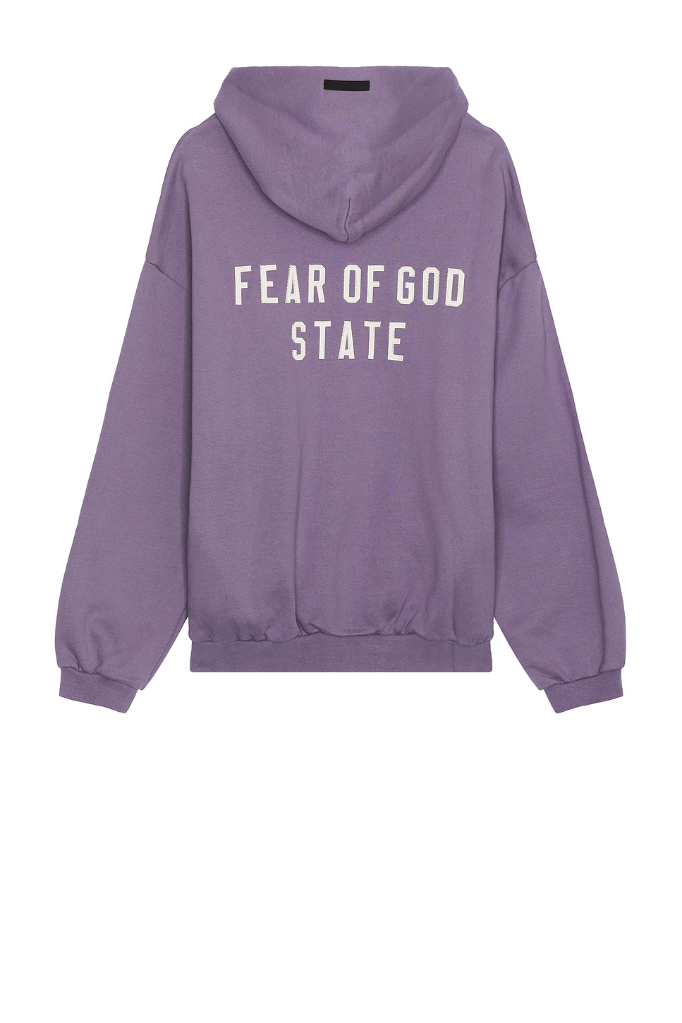 Image 1 of Fear of God ESSENTIALS Heavy Fleece Fullzip Hoodie in Lavender