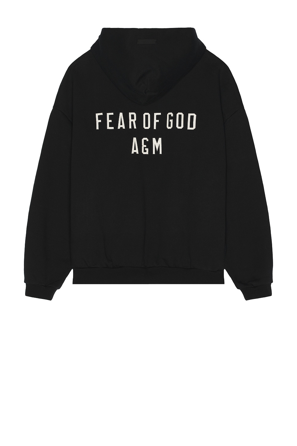 Image 1 of Fear of God ESSENTIALS Heavy Fleece Fullzip Hoodie in Black