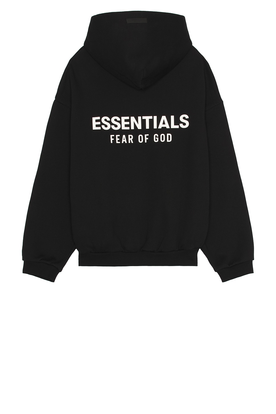 Fleece Hoodie in Black