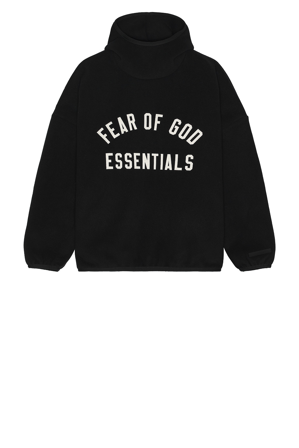 Image 1 of Fear of God ESSENTIALS Brushed Hoodie in Black