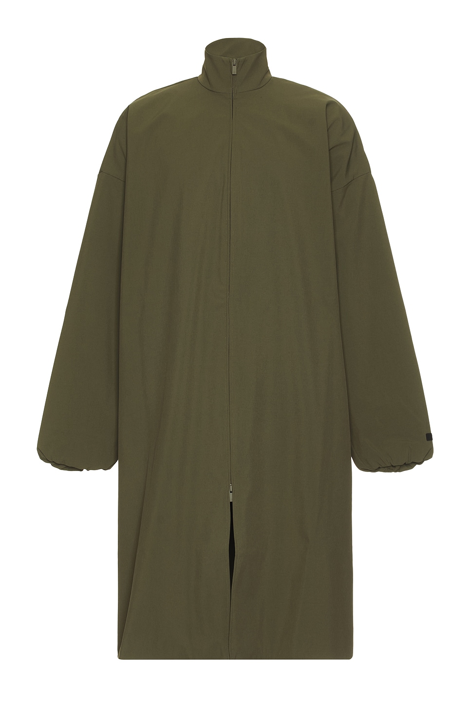 Image 1 of Fear of God ESSENTIALS Bonded Nylon Field Trench in Military