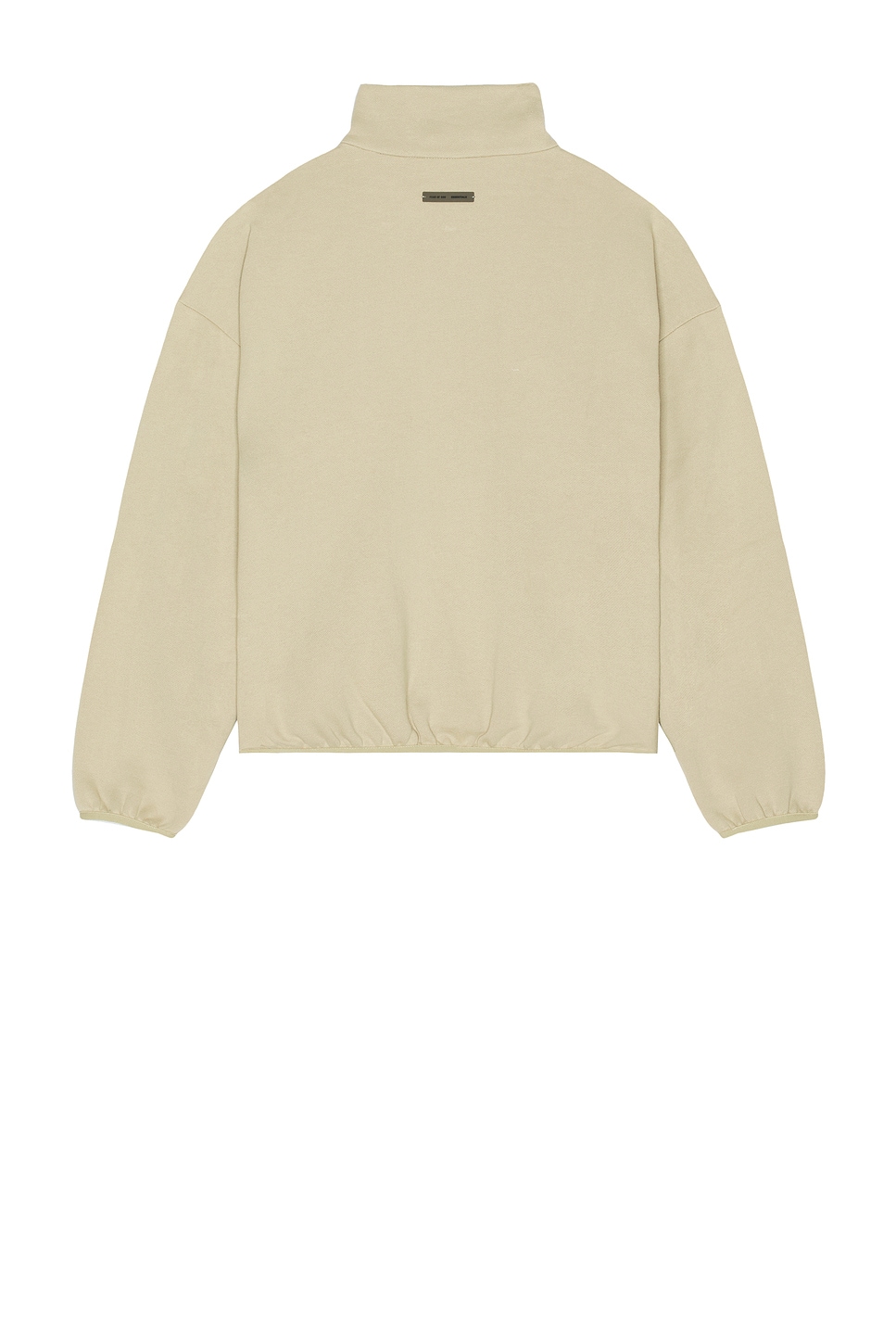 Essentials Modern Fit Fleece Track Jacket In White
