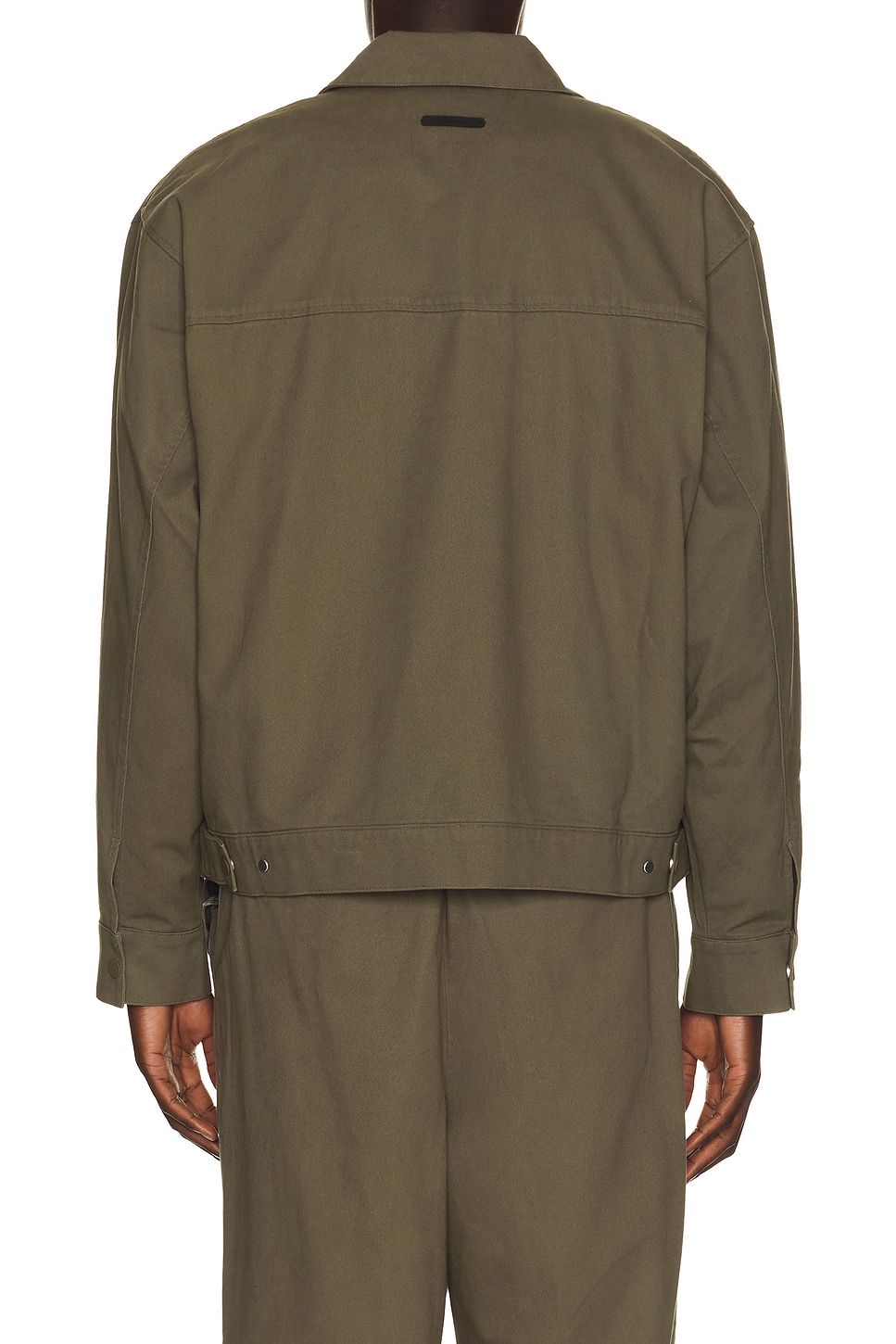 Essentials Work Jacket In Green