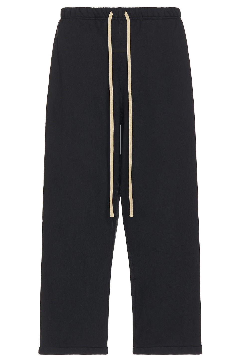 Heavy Fleece Relaxed Sweatpant in Black