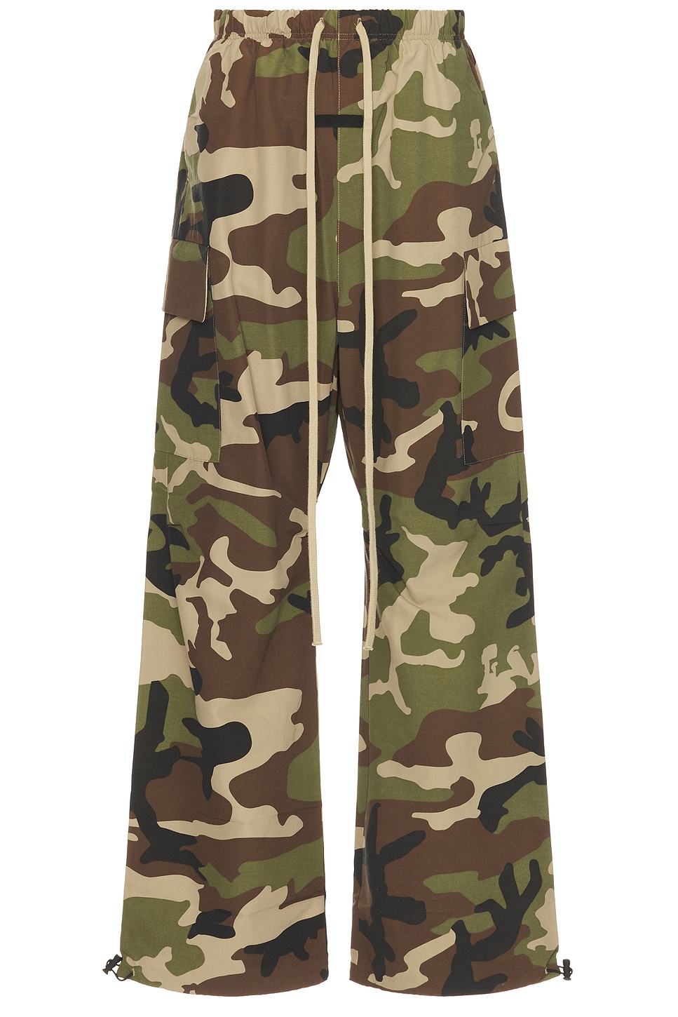 Image 1 of Fear of God ESSENTIALS Military Nylon Field Pant in Woodland Camo