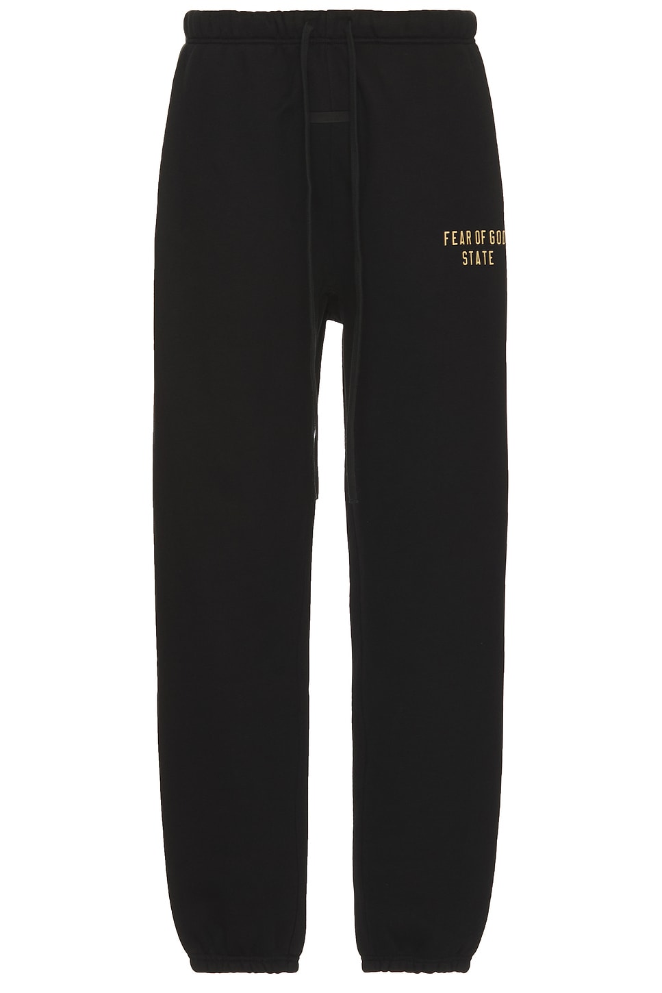 Image 1 of Fear of God ESSENTIALS Fleece Essential Sweatpant in Black