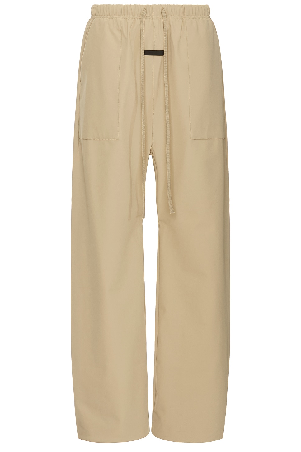 Image 1 of Fear of God ESSENTIALS Bonded Nylon Utility Pant in Desert Sand