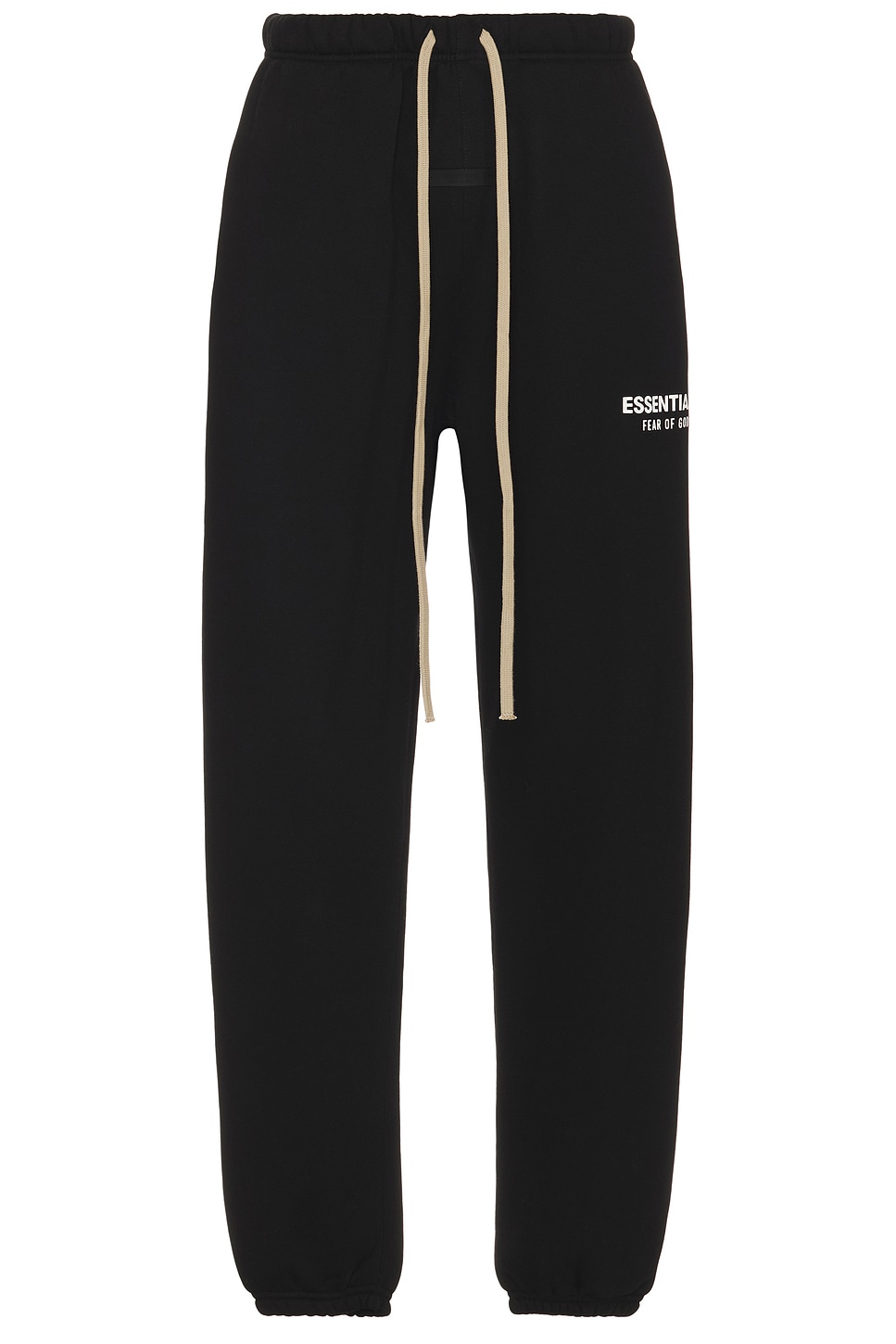 Image 1 of Fear of God ESSENTIALS Fleece Essential Sweatpant in Black