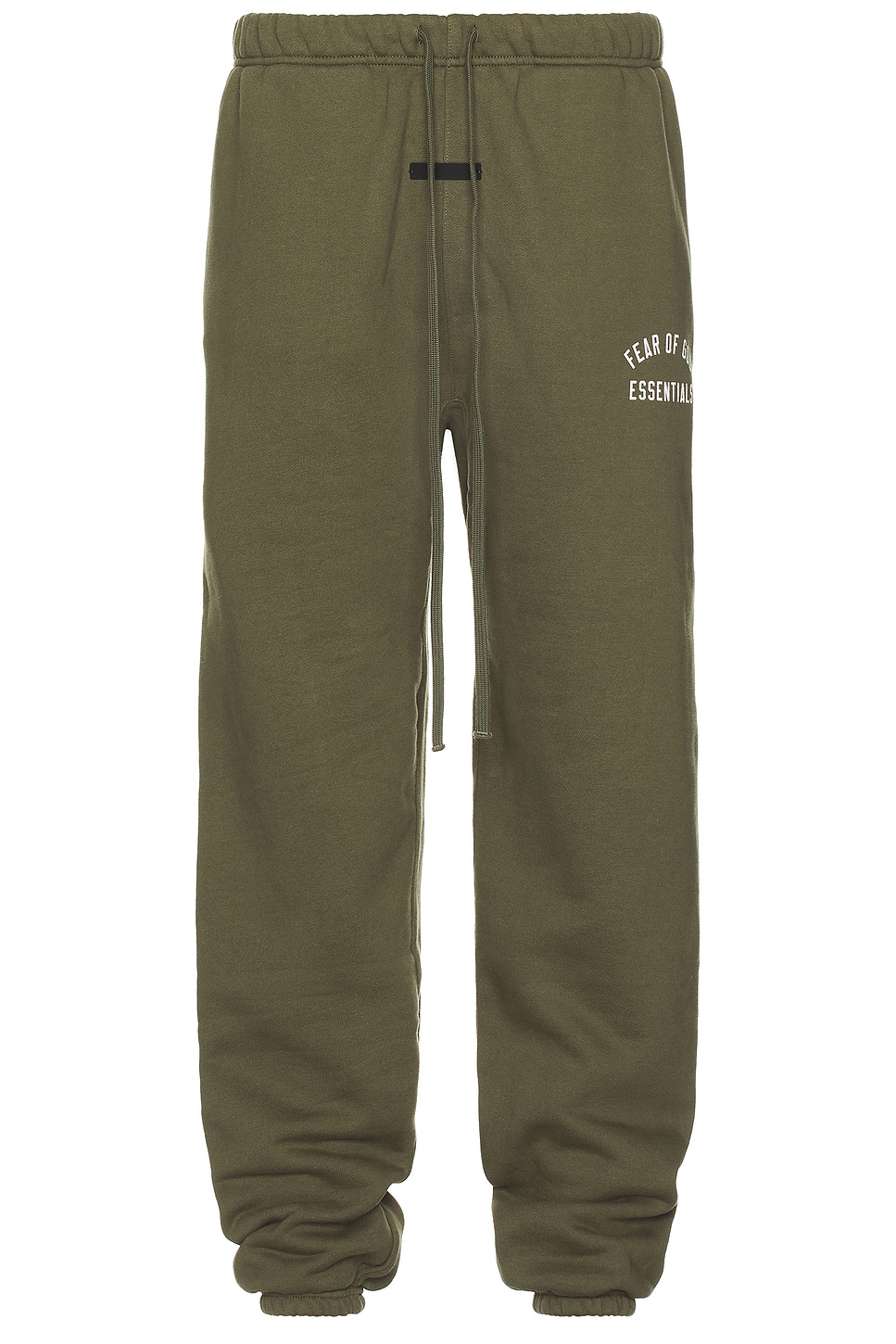 Image 1 of Fear of God ESSENTIALS Fleece Essential Sweatpant in Military