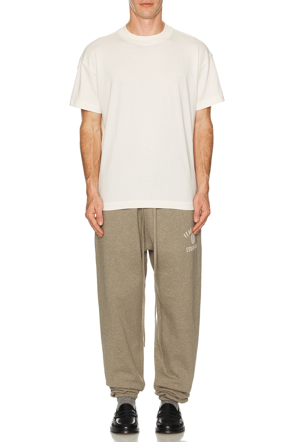 Image 1 of Fear of God ESSENTIALS 3 Pack Essential Tee in Shell