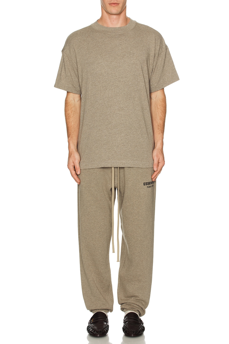 Image 1 of Fear of God ESSENTIALS 3 Pack Essential Tee in Heather Gray