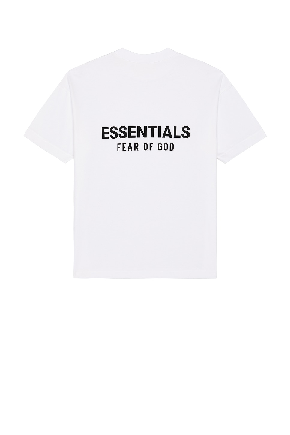 Image 1 of Fear of God ESSENTIALS Classic Fit T-Shirt in Bright White