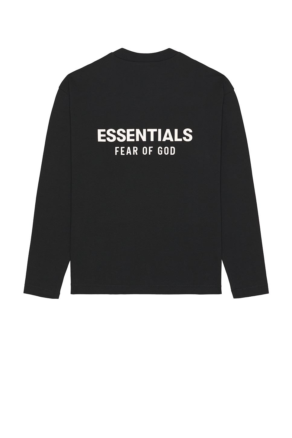 Classic Fit Long Sleeve Tee in Black