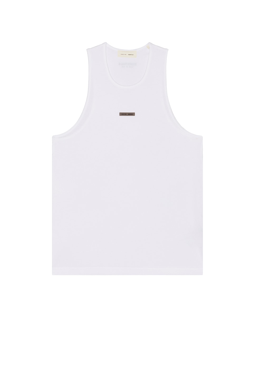 Essentials Vintage Fit Tank In White