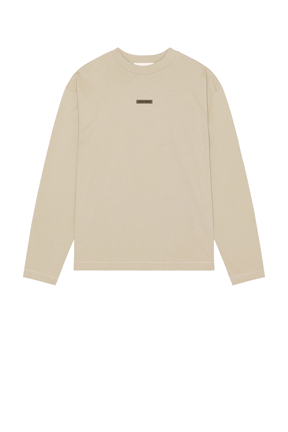 Image 1 of Fear of God ESSENTIALS Classic Fit Ls Tee in Timber