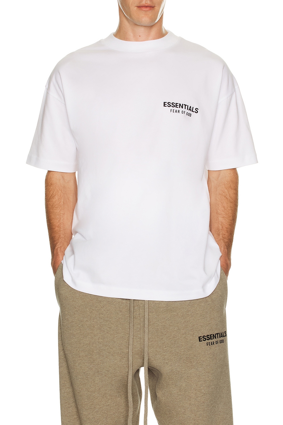 Essentials Classic Short Sleeve Tee In White