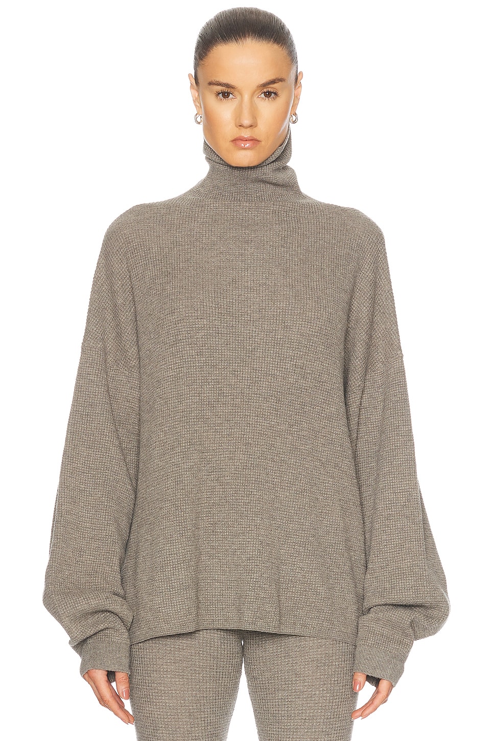 Turtleneck Sweater in Grey