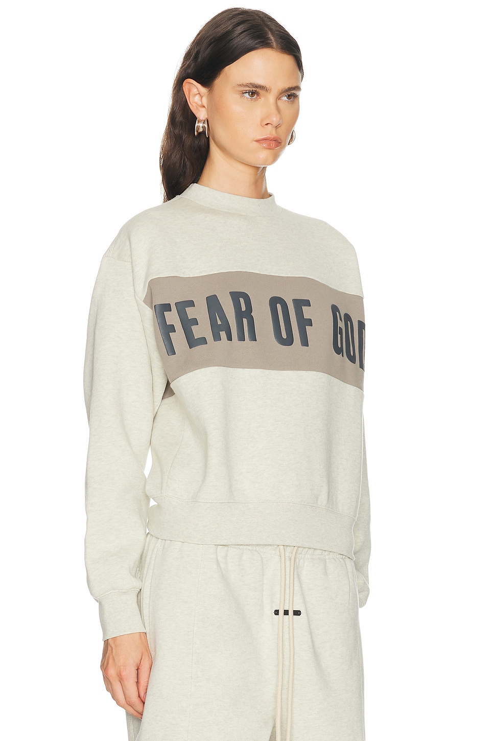 Essentials Classic Sweatshirt In White