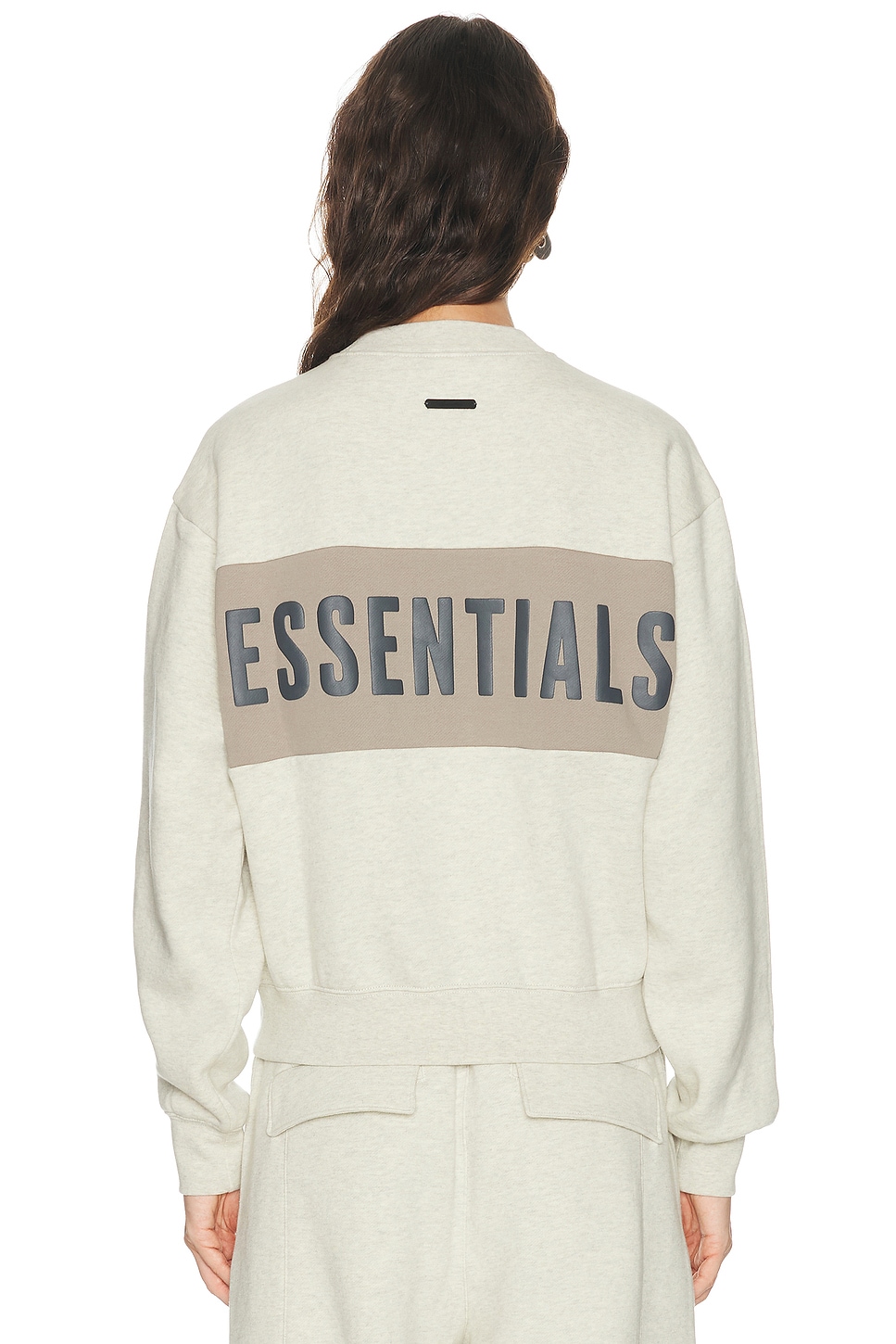 Essentials Classic Sweatshirt In White