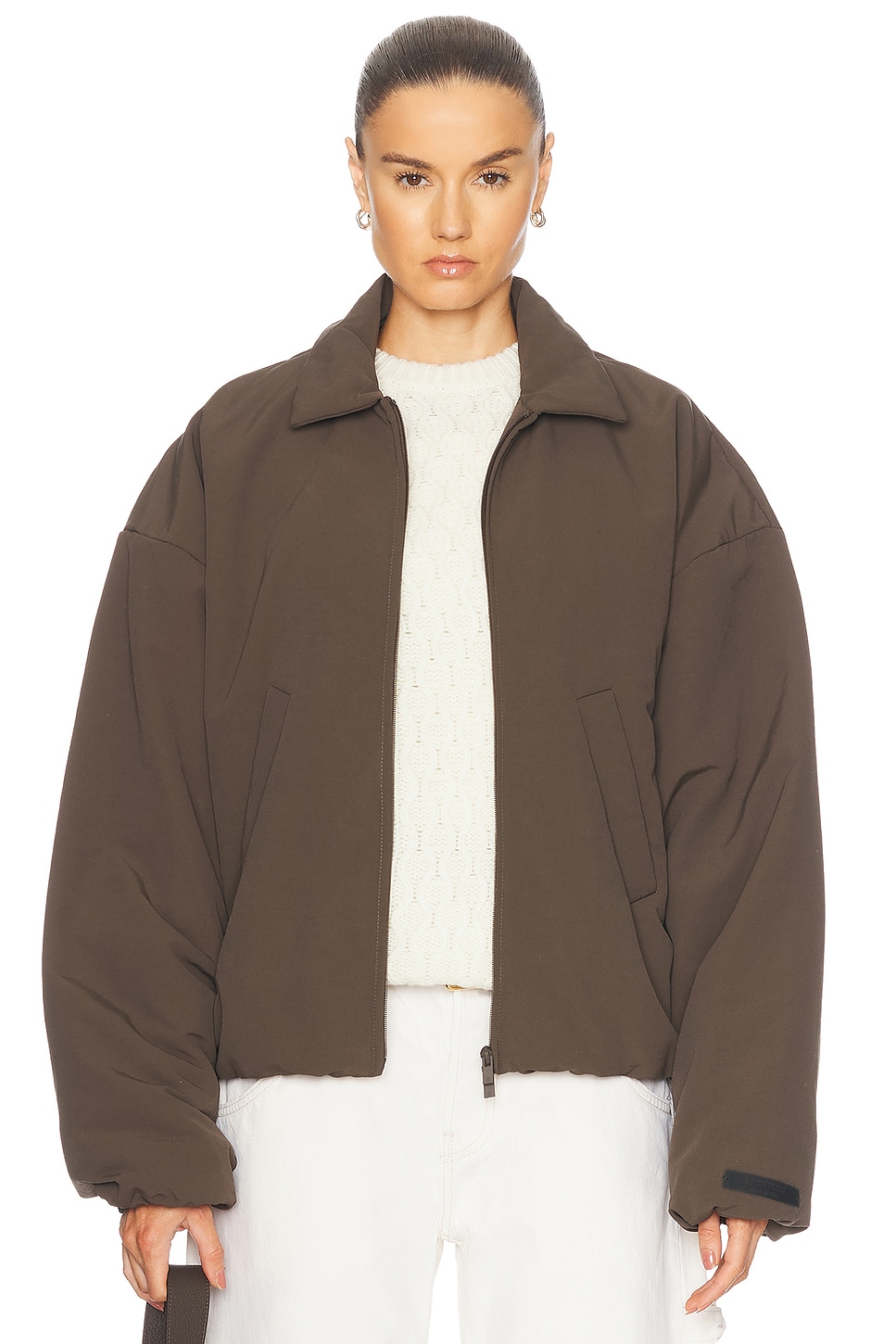 Bomber Jacket in Brown