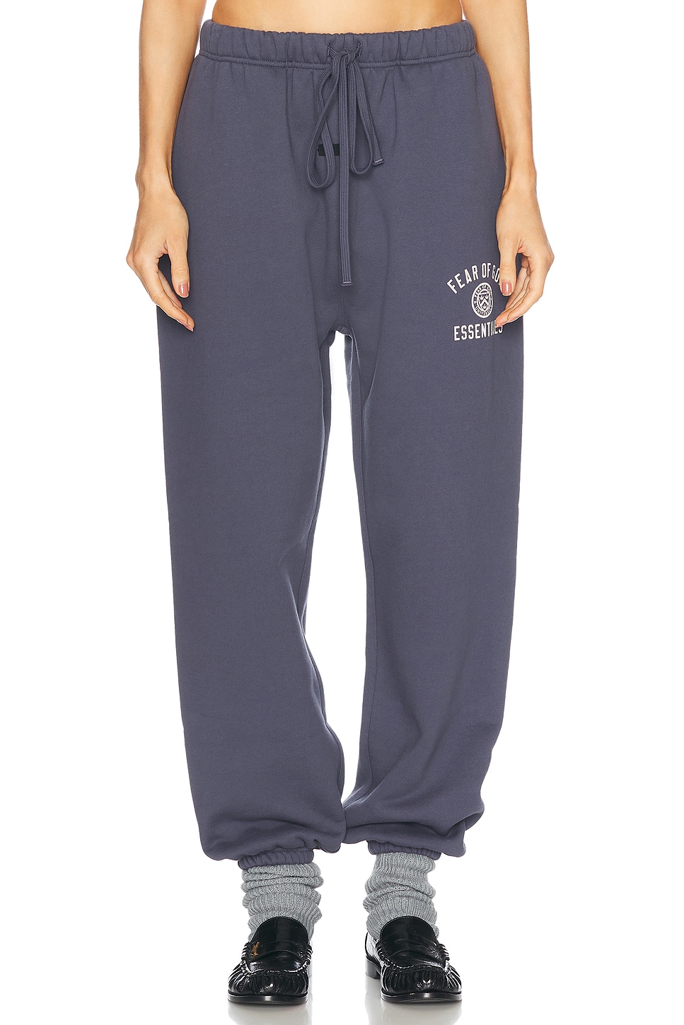 Fleece Jogger in Blue