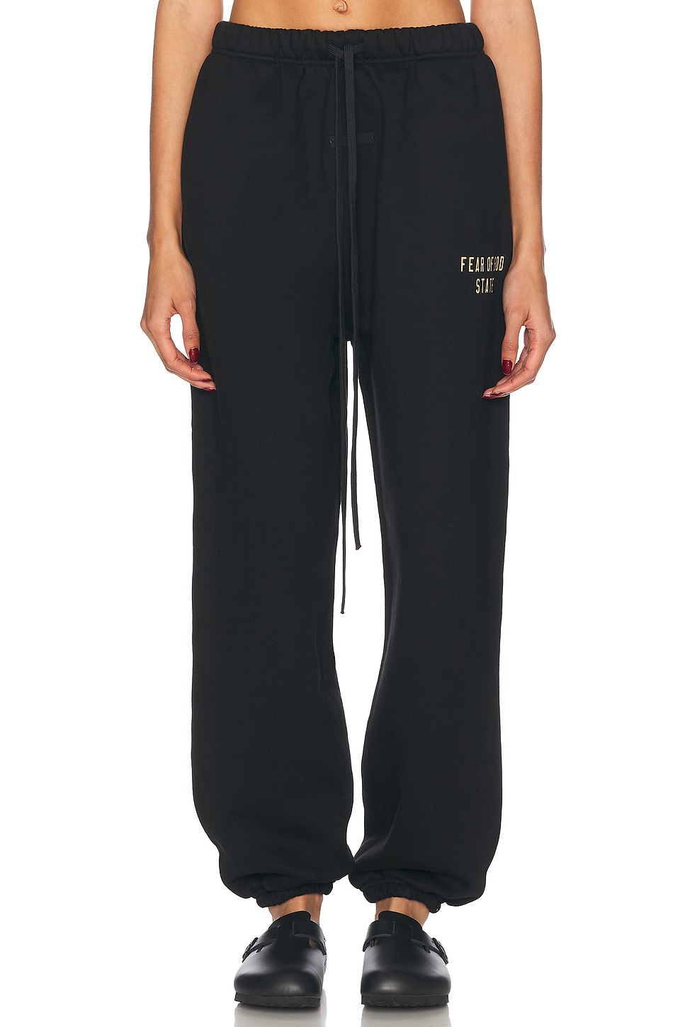 Fleece Sweatpant in Black