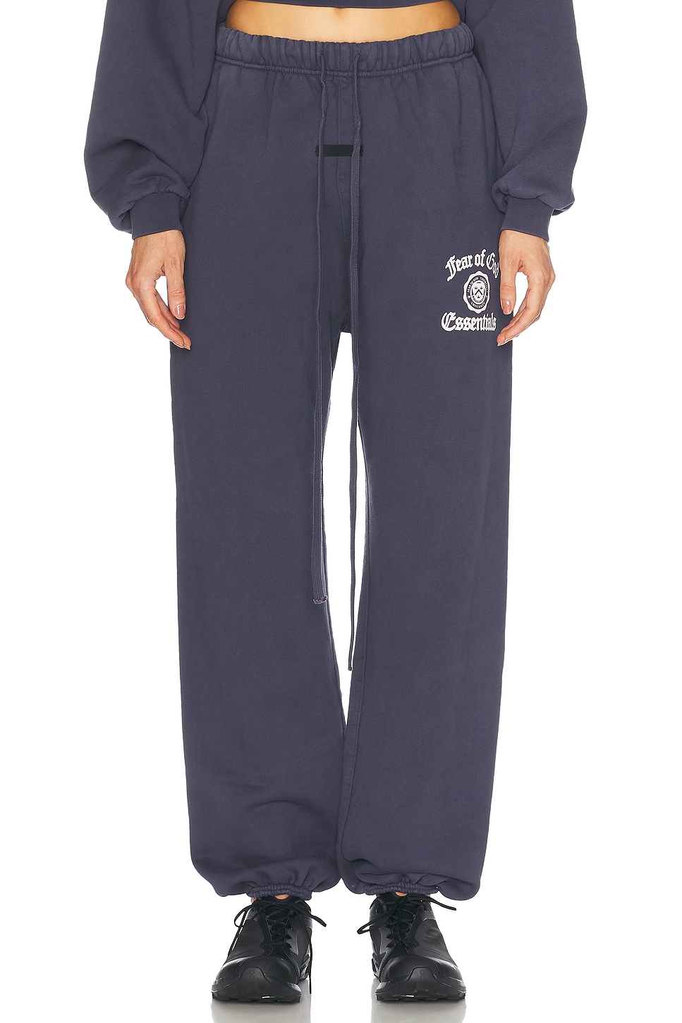 Fleece Jogger in Blue