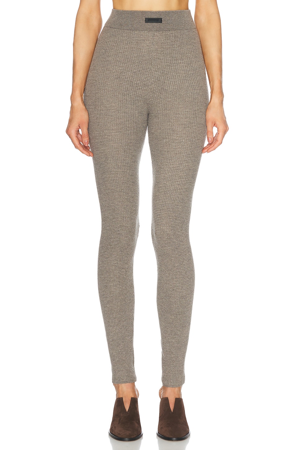 Waffle Legging in Grey