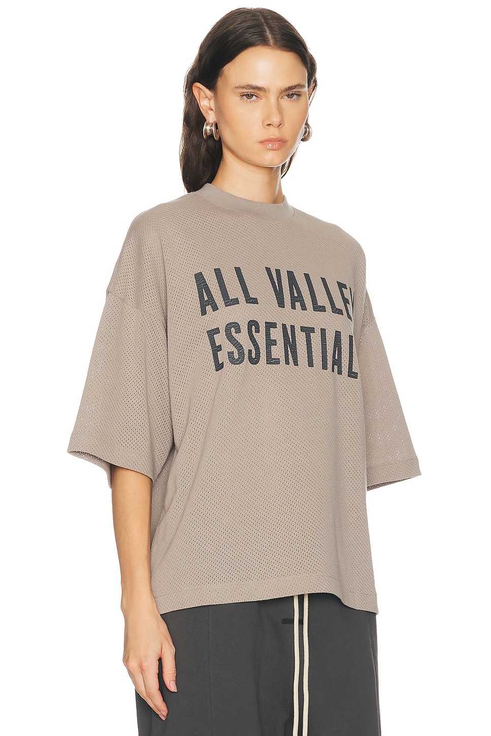 Essentials Merch Tee In Seal