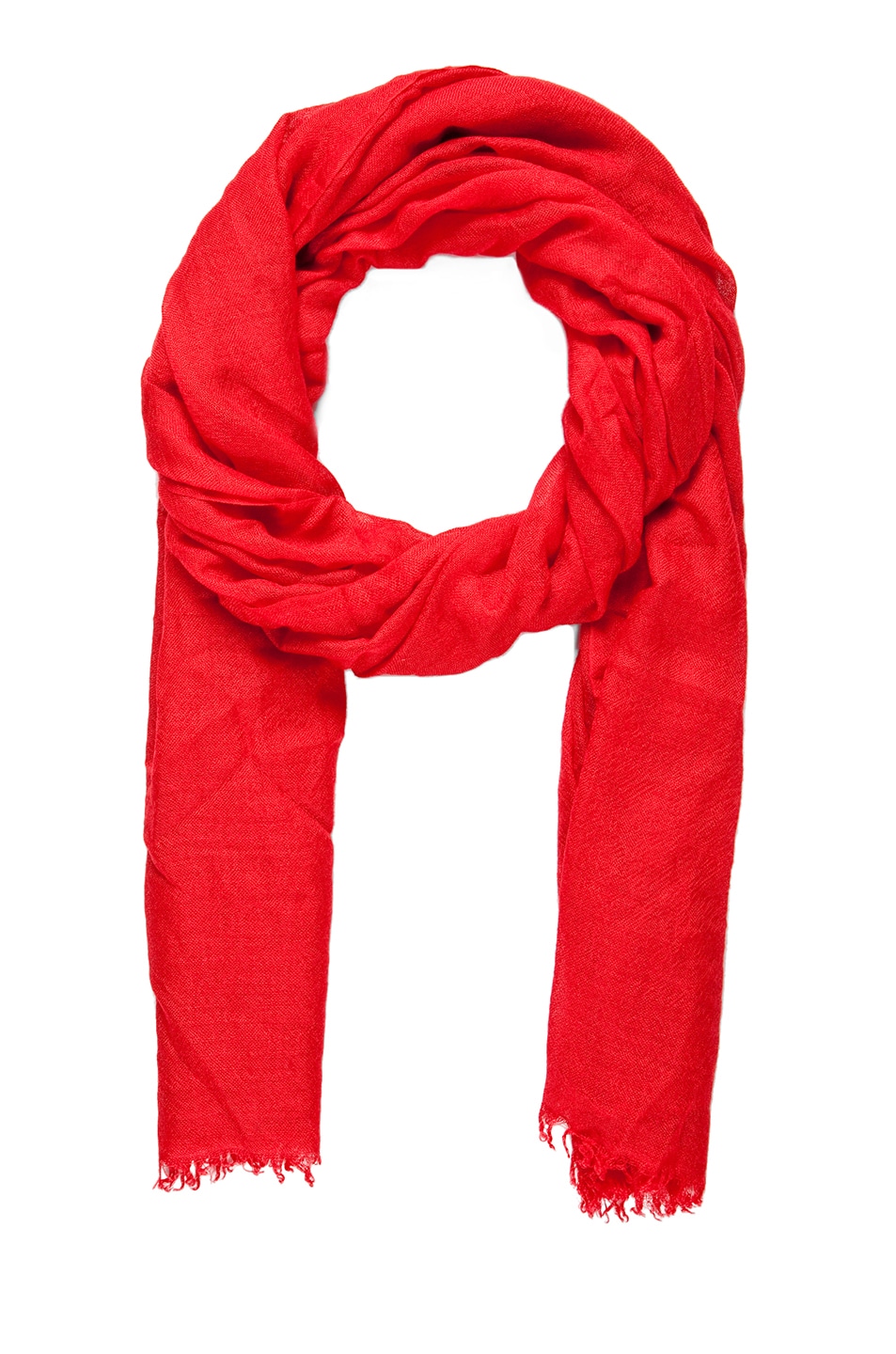 Image 1 of Faliero Sarti Dianetta Cashmere Silk Scarf in Red