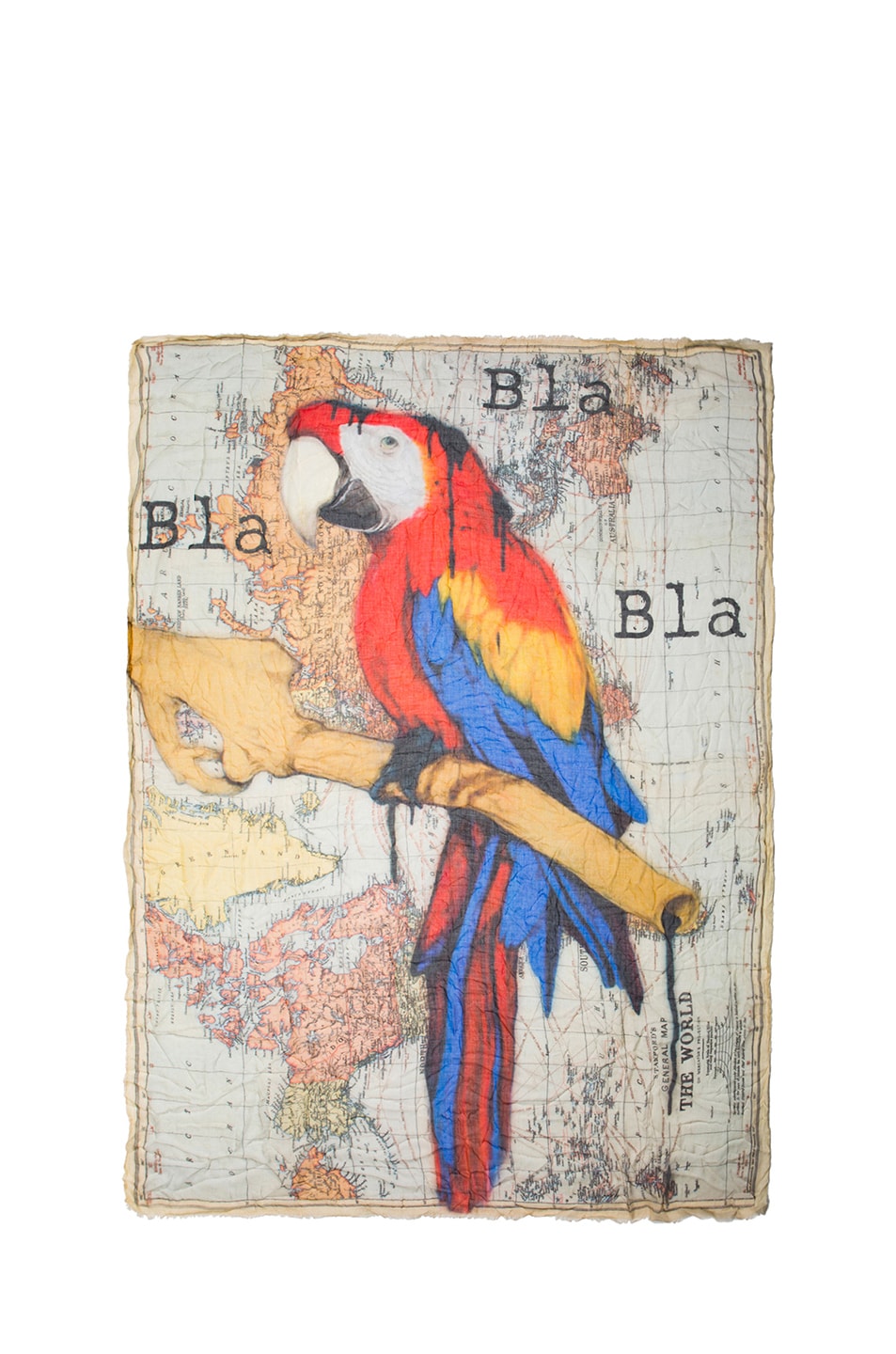 Image 1 of Faliero Sarti Portobello Modal-Blend Scarf in Parrot